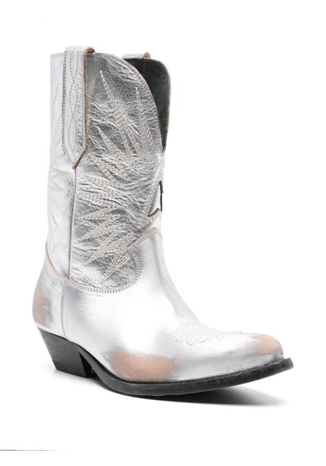 Stivali western in argento - donna GOLDEN GOOSE | GWF00136F00549570100